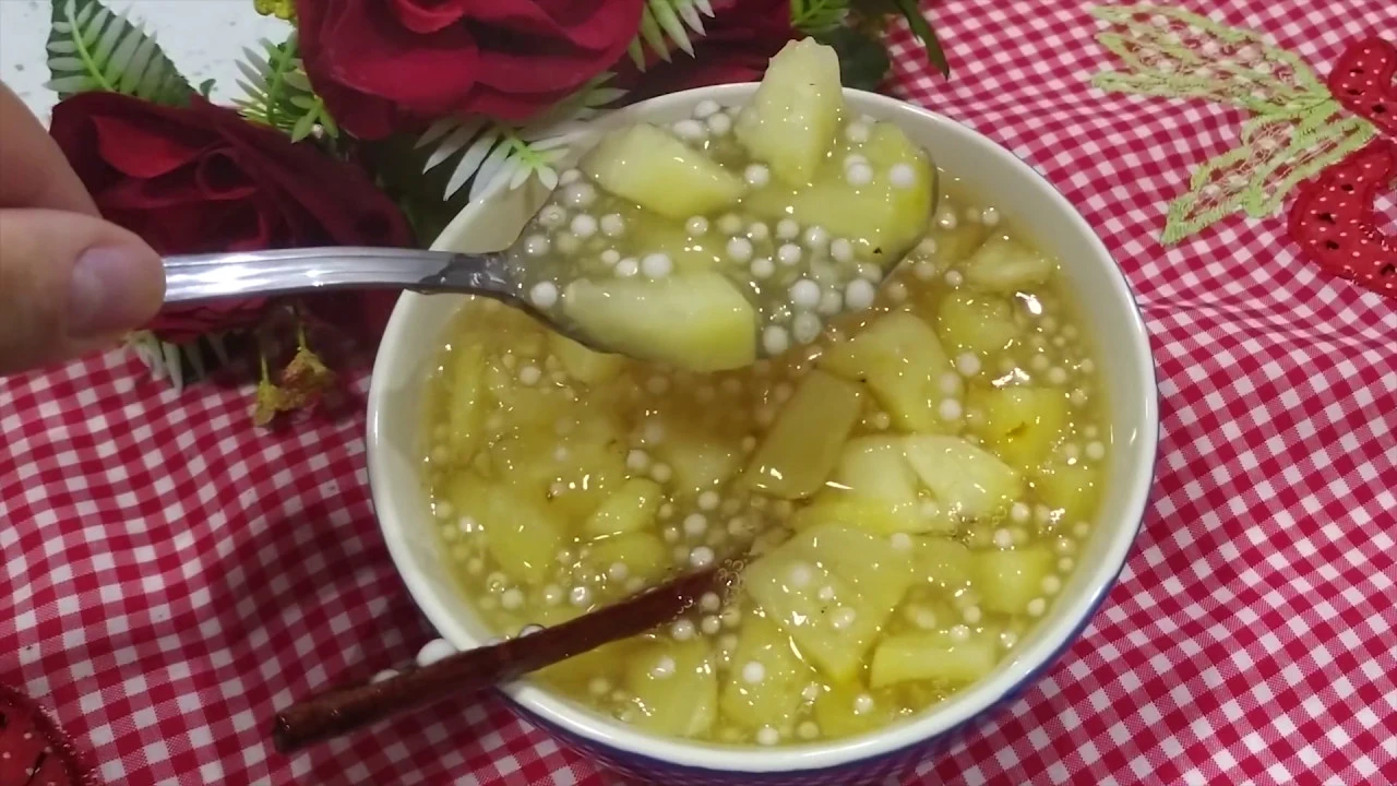 Rita Lobo ensina como fazer SAGU DE VINHO TINTO COM CREME INGLÊS. A chef também ensina truque para d. 