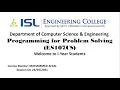 PPS Lecture 5 Creating and Running Programs