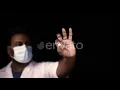 Scientist Hold Up Round White Pill Stock Footage - Envato elements