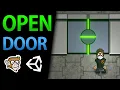 3 Ways to Open Doors in Unity