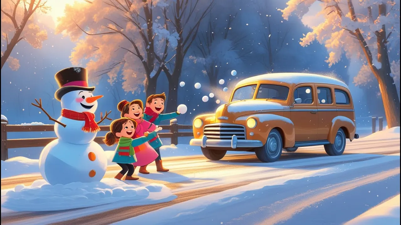 Winter Family Road Trip Rhyme + MORE Nursery Rhymes & Kids Songs Winter Family Road Trip Rhyme + MORE Nursery Rhymes & Kids Songs