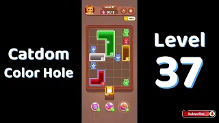 Catdom Color Hole Level 37 Screenshot