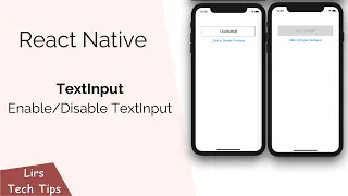 React Native TextInput