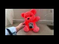 Unboxing The Cracker Barrel Valentine s Bear Blow Mold W Balloon