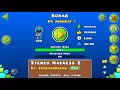 Sonar Geometry dash level all coins