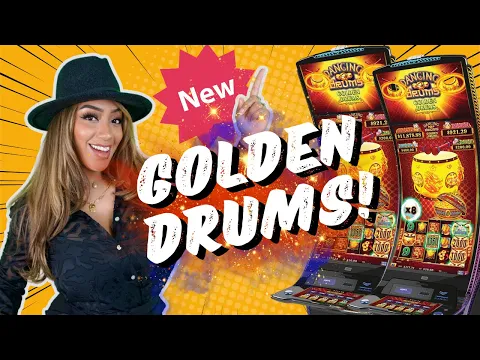 Download MP3 I Tried The NEW Dancing Drums Golden Drums Slots! 🥁 This Is What Happened