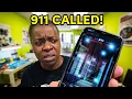 Cracked iPhone started calling 911