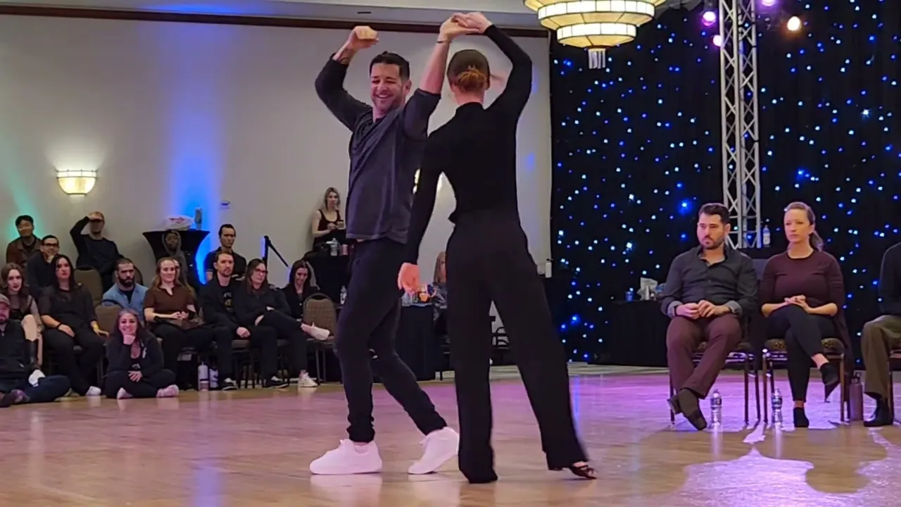 "Run Through Fire" Doug Silton & Anna Wallace - Champioms Strictly Finals SwingCouver NYE 23/24