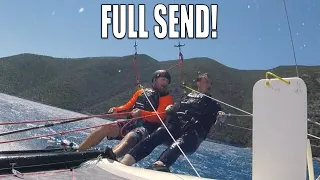 Tiger Sailing ➡️ 30knots  #shorts