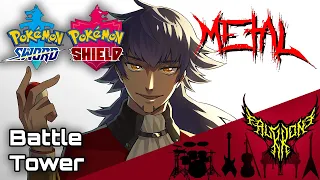 Download Pokémon Sword \u0026 Shield - Battle! Battle Tower 【Intense Symphonic Metal Cover】 MP3