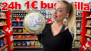 Elän ja syön 24h vain 1€ tuotteilla? 