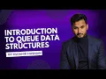 Queue Data Structure using Array Implementation Enqueue Dequeue Front Rear DSA Mujahid