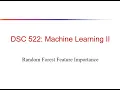 14-2 Random forest feature importance exercise 1
