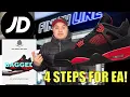 HOW TO GET EXCLUSIVE ACCESS ON FINISHLINE JDSPORTS APP JORDAN 4 CRIMSON