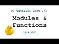 CSSE1001 Week 3 Tutorial Solutions - Modules and Functions Part 2