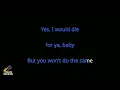 Grenade - Bruno Mars (Karaoke Songs With Lyrics - Original Key)