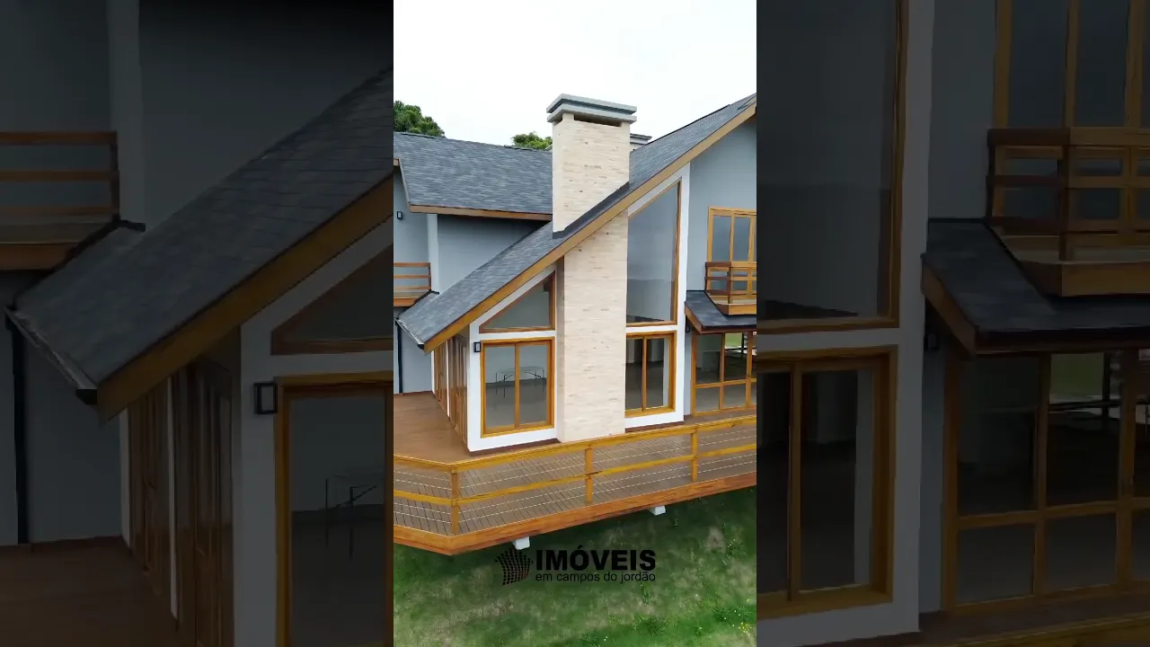 Video do Imóvel: Casa duplex, NOVA, em um dos melhores bairros de Campos do Jordão! Com uma vista deslumbrante!