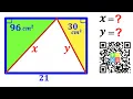 Can you solve for X and Y Rectangle