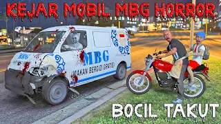 BOCIL KEJAR MOBIL MBG HORROR KELILING KOTA, BAPAK MUKIDI PANIK - GTA 5 BOCIL HORROR