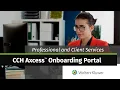 Wolters Kluwer - Professional and Client Services CCH Axcess Onboarding Portal