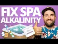 How To Lower ALKALINITY In A HOT TUB