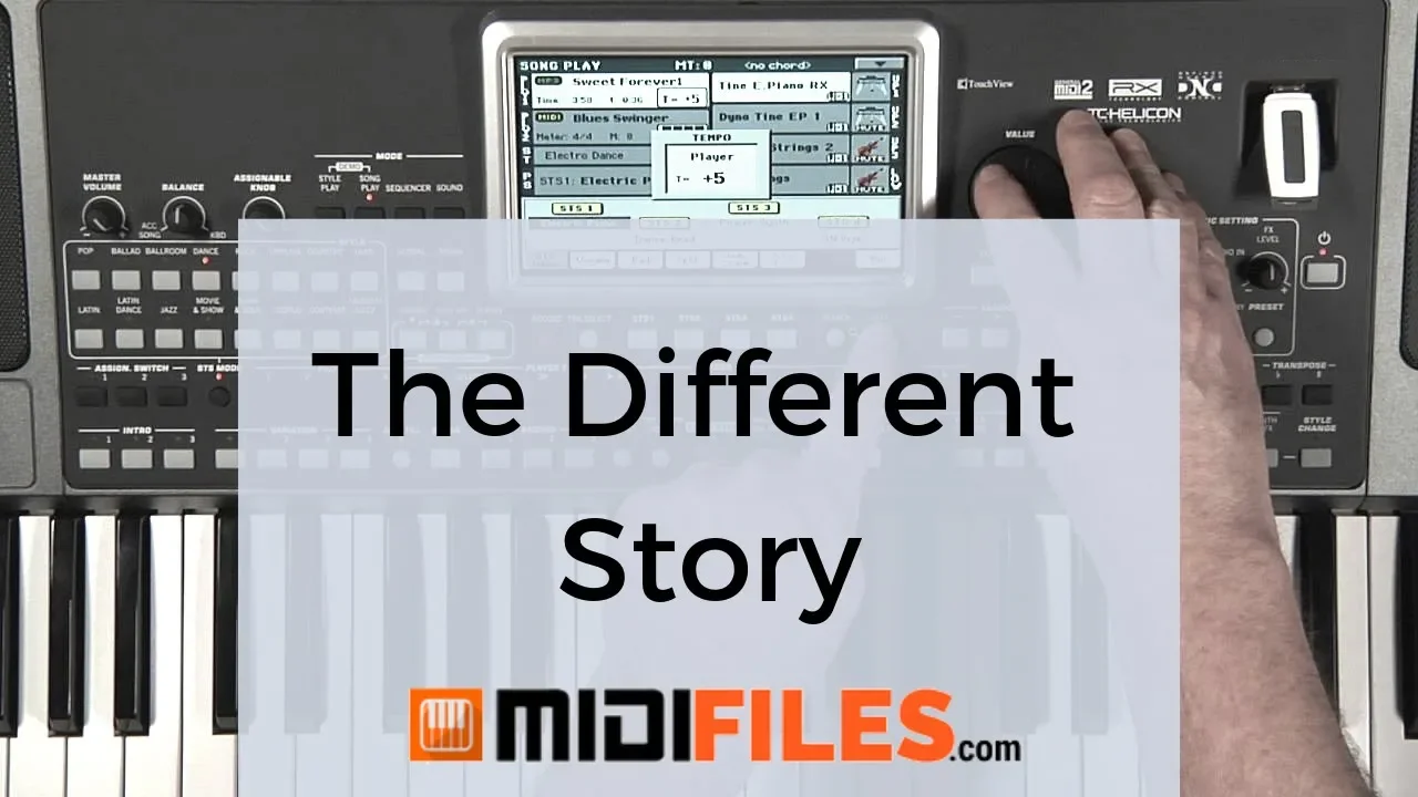 🎼 The Different Story (Razormix) - Peter Schilling (PRO. MIDI FILE) : 🎼 The Different Story (Razormix) - Peter Schilling (PRO. MIDI FILE) :