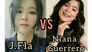 J.Fla vs Niana Guerrero ll Biography,Net worth,social media status ect