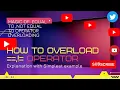 Overloading of Equality Operators with Simplest Example