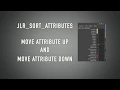 Autodesk Maya Script to sort attributes in the Channel Box