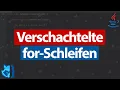 Verschachtelte for-Schleifen for-Schleifen verschachtelt Java Tutorial Teil 12 Coding Fox