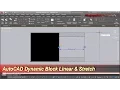 AutoCAD Dynamic Block Linear Stretch