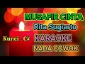 MUSAFIR CINTA KARAOKE (V2)(PRIA) HQ AUDIO STEREO || Rita Sugiarto