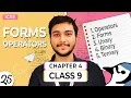 L025 Operators and its Forms UNARY BINARY TERNARY in Java
