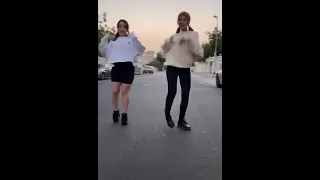 رقص نارين بيوتي وبيسان اسماعيل على اغنية شيرين تيك توك نارين 