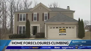 Business Analyst Home foreclosures on the rise