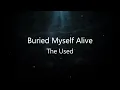 The Used - Buried Myself Alive(Instrumental)【ギター練習用】【ギタータブ譜】【Guitar TAB】【Guitar cover】【Screen TAB】