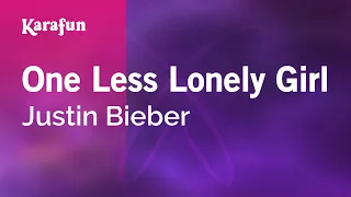 Download One Less Lonely Girl - Justin Bieber | Karaoke Version | KaraFun MP3