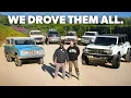 We Drove EVERY Ford Bronco