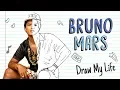 BRUNO MARS | Draw My Life