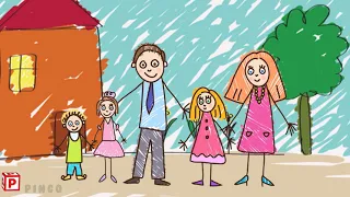 family i kids vocabulary family members i english for kids