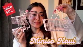 A very random MINISO haul 🛍️🛒