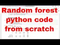 Fake news Detection with Random forest classifier Python Code from Scratch Randomforest