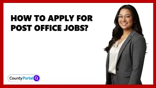 How To Apply For Post Office Jobs