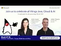 Join us to celebrate all things Java Cloud AI