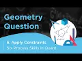 Use Apply Constraints process skill to solve a 700-level Geometry Question GMAT Quant
