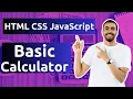 Build a Calculator with HTML CSS JavaScript Modern Web Dev Tutorial