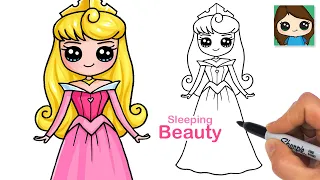 How To Draw Princess Aurora Disney Sleeping Beauty 