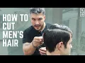 Download Lagu How To Cut Men's Hair | FULL HAIRCUT TUTORIAL | Classic Simple Barbering Techniques