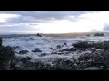 Sea foam and slomo wave action