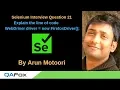 Selenium Interview Question 21 - Explain the line of code WebDriver driver new FirefoxDriver